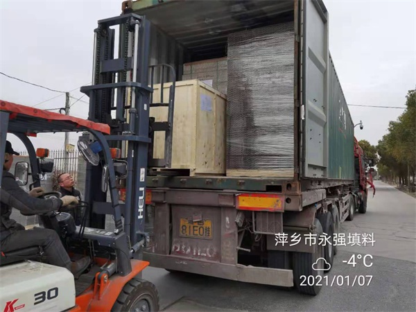 出口国外的填料产品